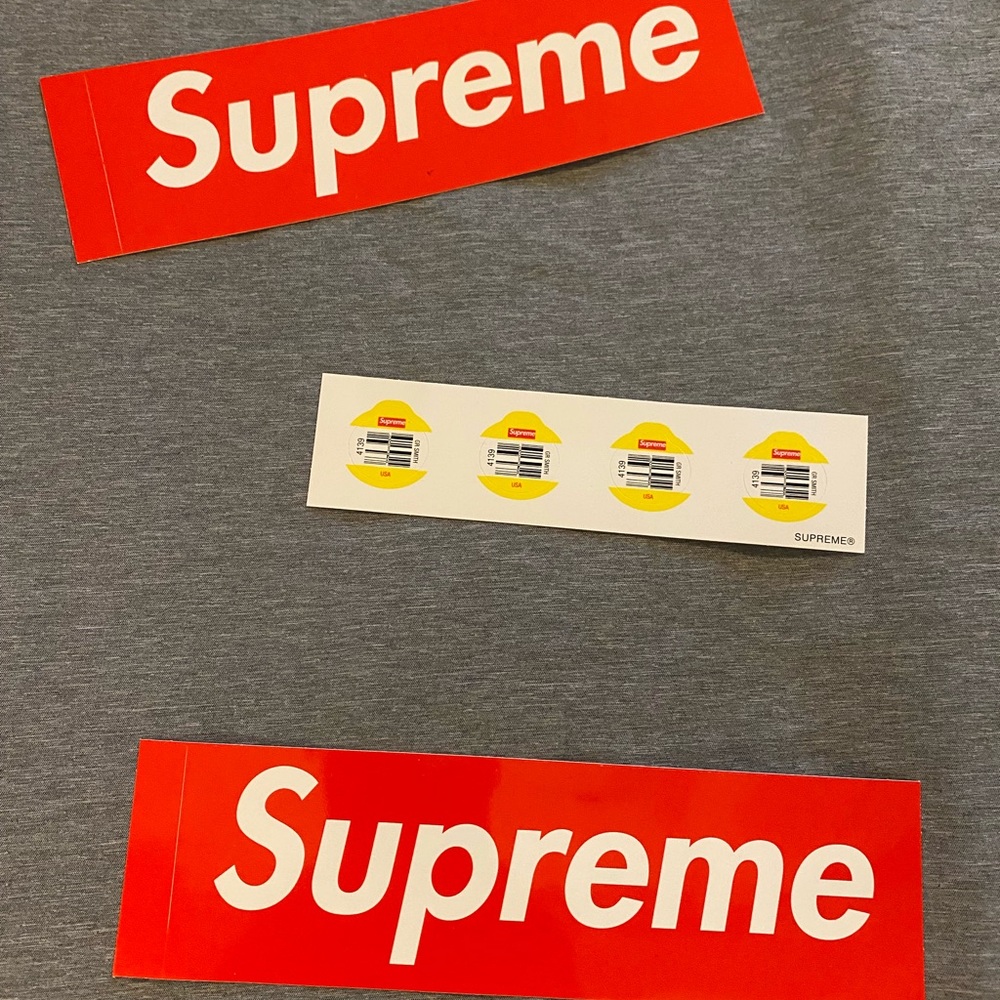 Authentic SUPREME stickers!